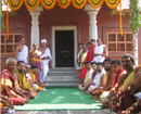 Re-installation ceremony of temple deity held near Palli